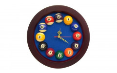 Часы ROTUNDO, 25x25 см, голубой