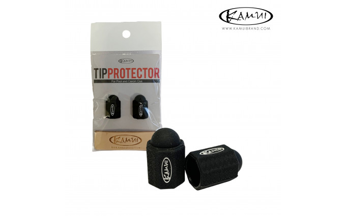 Набор для защиты бильярдной наклейки Kamui Tip Protector +Tip Burnisher ø11.5-13мм черный 1 шт.