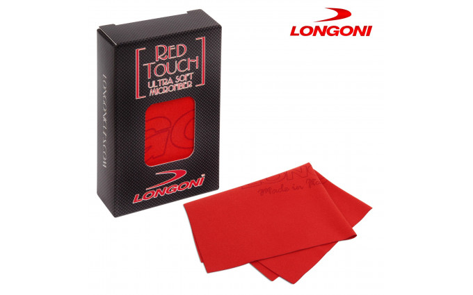 Салфетка для чистки и полировки Longoni Red Touch Ultra Soft Microfibre Cloth