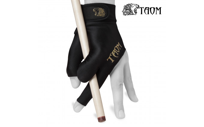 Перчатка Taom Midas Billiard Glove черная левая XL