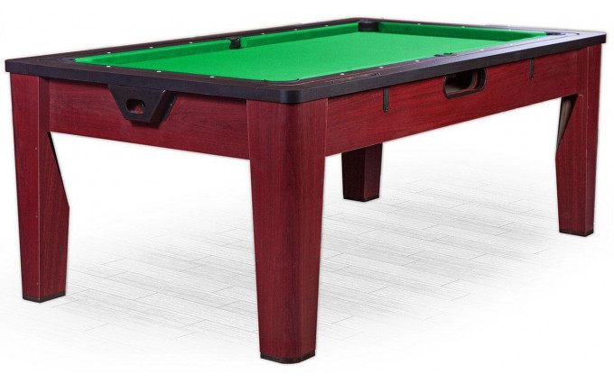 Многофункциональный игровой стол 6 в 1 "Tornado" (коричневый, уценка - косметический дефект борта и игрового поля)