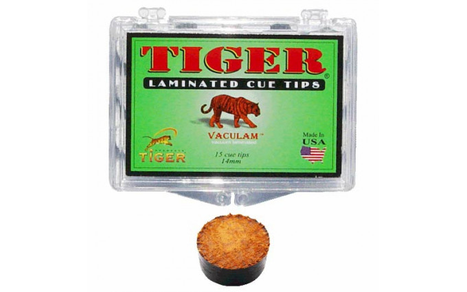 Наклейка для кия "Tiger" (M) 14 мм